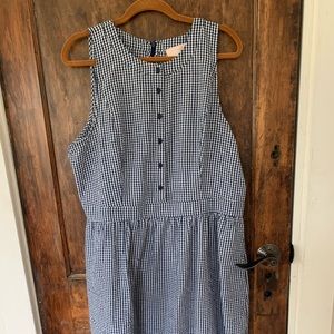 Gal Meets Glam gingham maxi dress